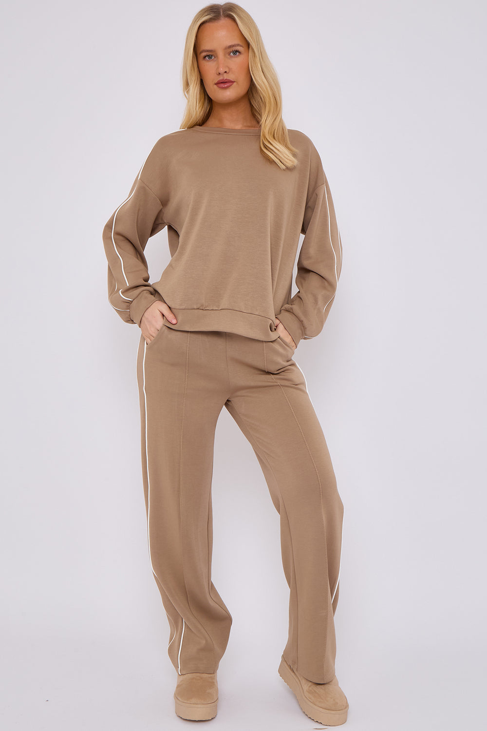 STRIPE DETAIL LOUNGEWEAR (15066318799232)