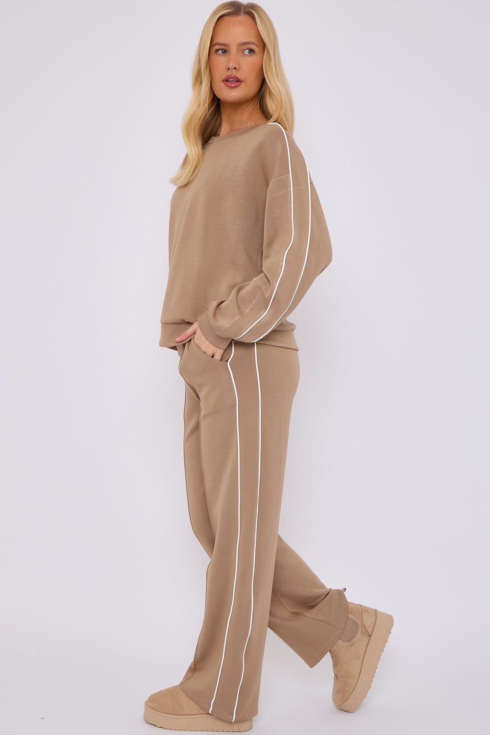 STRIPE DETAIL LOUNGEWEAR (15066318799232)