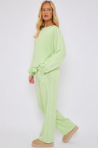 STRIPE DETAIL LOUNGEWEAR (15066312900992)