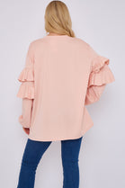 FRILL FRONT DETAIL OVERSIZED SWEAT (15068953608576)