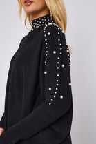 PEARL EMBELLISHED HIGHNECK JUMPER (15066357858688)