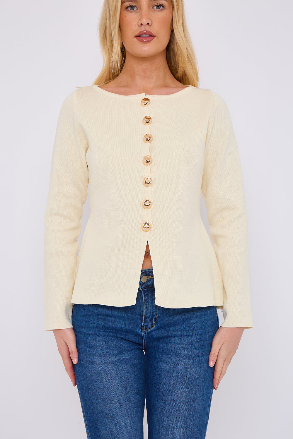 DETAIL GOLD BUTTON JUMPER (15068971237760)