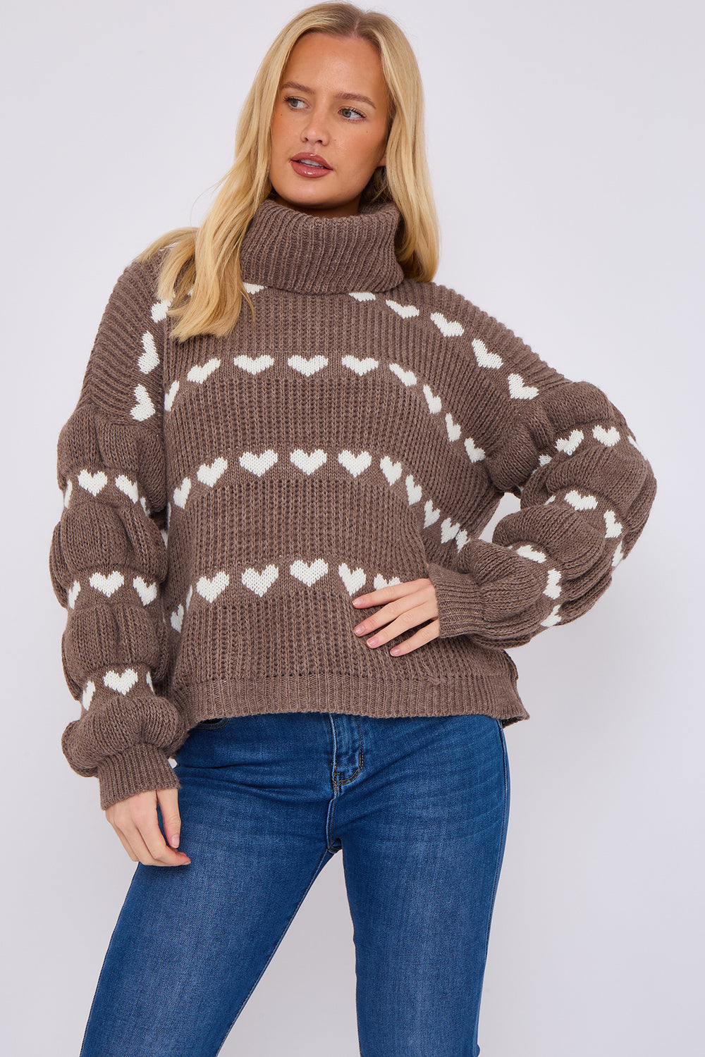 MULTI HEART KNIT JUMPER (15067035828608)