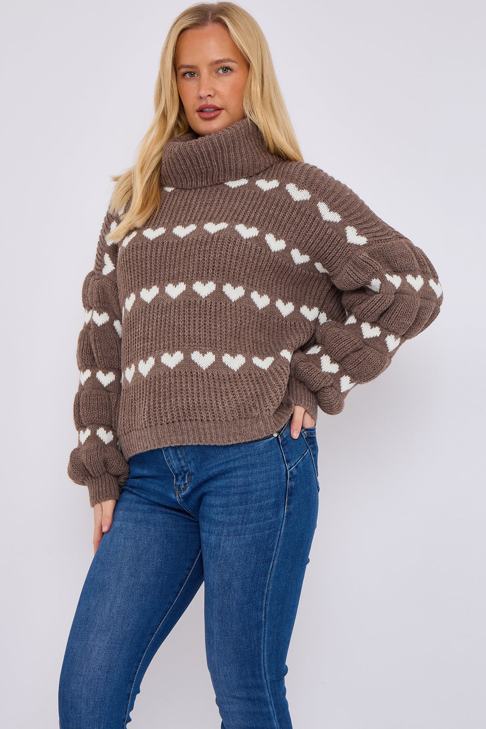 MULTI HEART KNIT JUMPER (15067035828608)