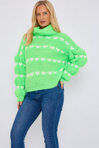 MULTI HEART KNIT JUMPER (15067034780032)