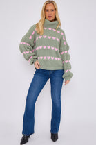 MULTI HEART KNIT JUMPER (15067033272704)