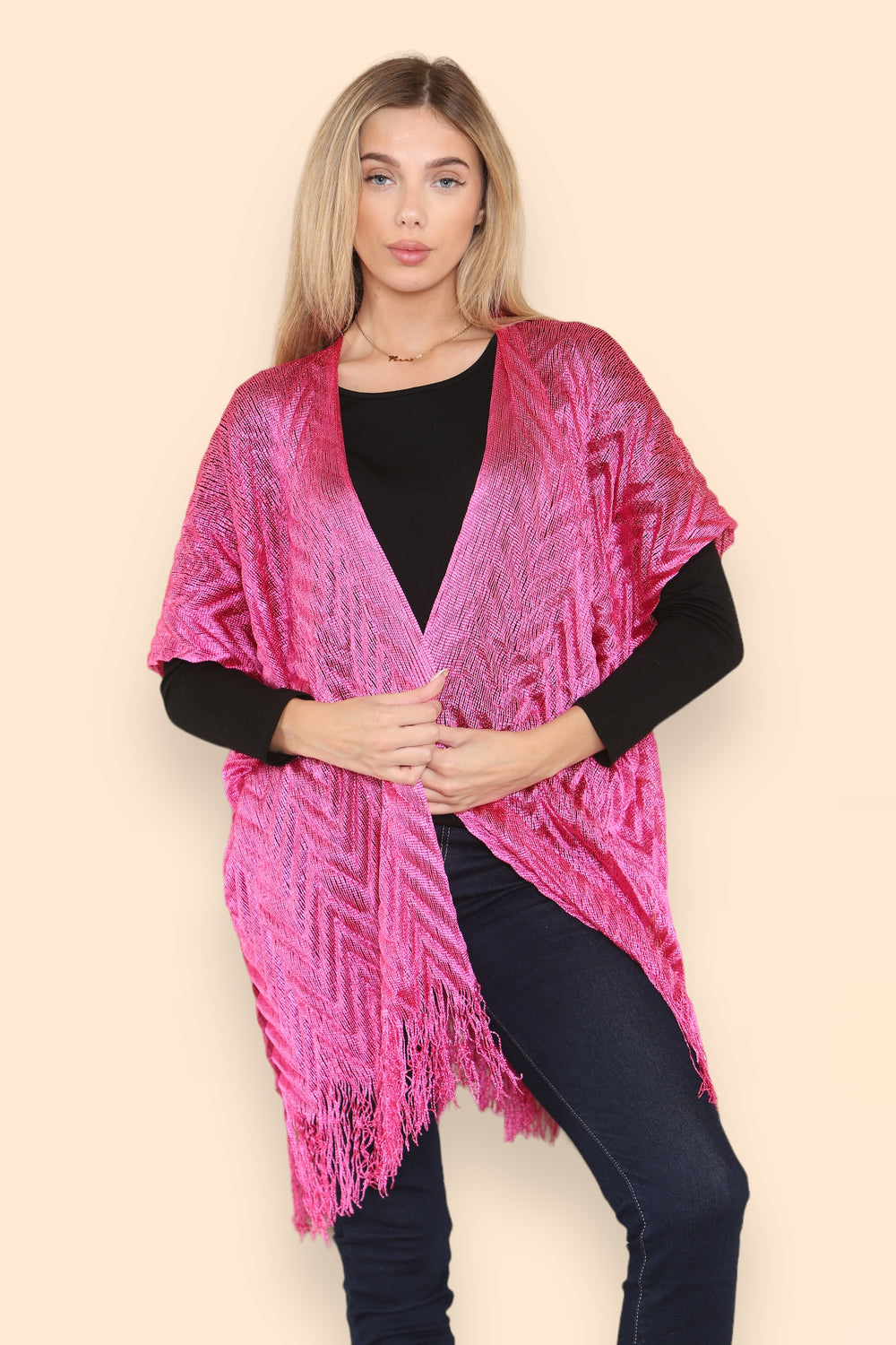 PATTERN GLITTER KAFTAN (8292113219832)