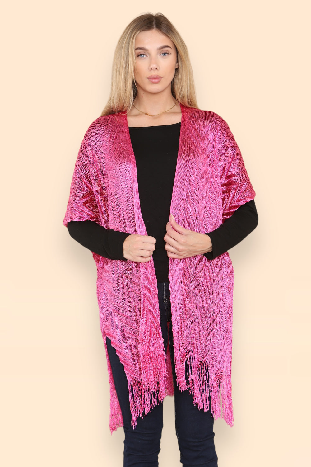 PATTERN GLITTER KAFTAN (8292113219832)