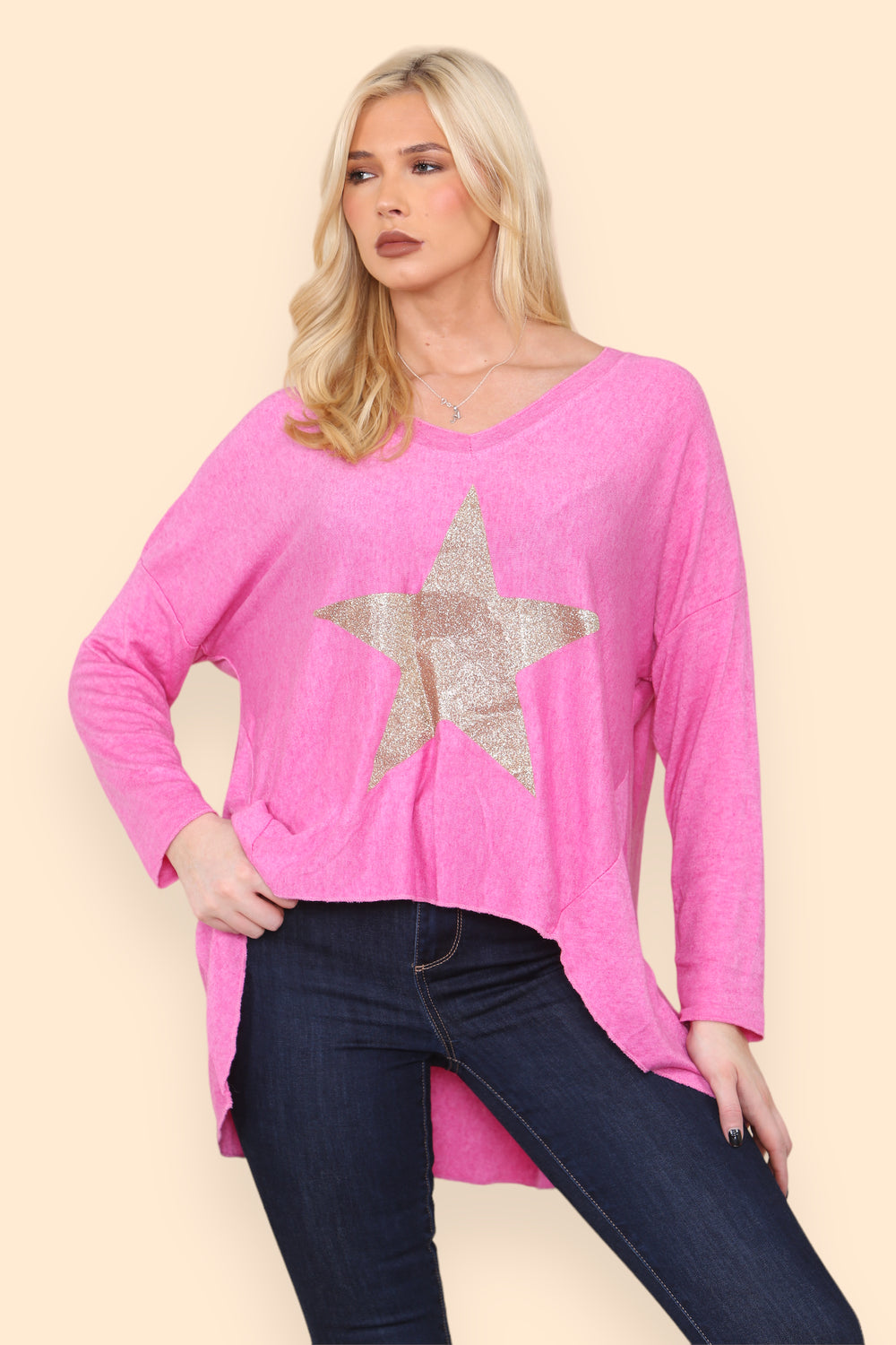 Gold clearance star jumper