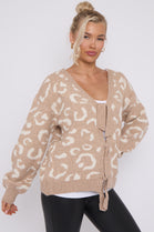 LEOPARD BOW JUMPER (8653000507640) (8664465342712) (8690540642552)