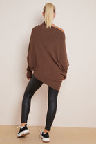 EMILY PATTERN SLEEVE OVERSIZED JUMPER (8043029364984) (14858049520000)