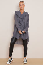 ALEXIA RUFFLE OVERSIZED  SHIRT (8043015471352)