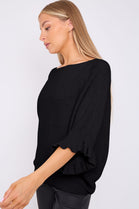 FRILL SLEEVE JUMPER (8667488715000)