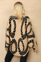 CIRCLE PRINT KNIT JUMPER (8780956467448)