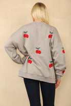 CHERRY EMBROIDERED SWEAT (8758649749752)