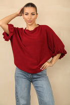 FRILL SLEEVE JUMPER (8788854276344)