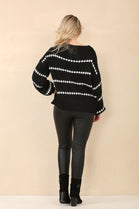 PATTERN KNIT OVERSIZED JUMPER (14962122817920)