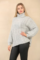 CABLE KNIT ROLLNECK JUMPER (14960238526848)