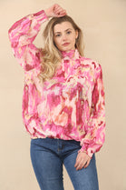 TIE DYE HIGHNECK TOP (15075536241024)