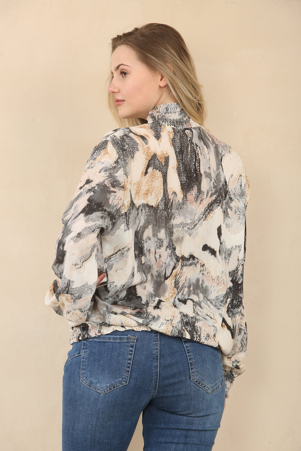 TIE DYE HIGHNECK TOP (15075541254528)