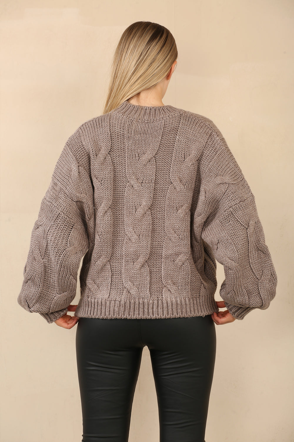 CABLE KNIT JUMPER (14989247480192)