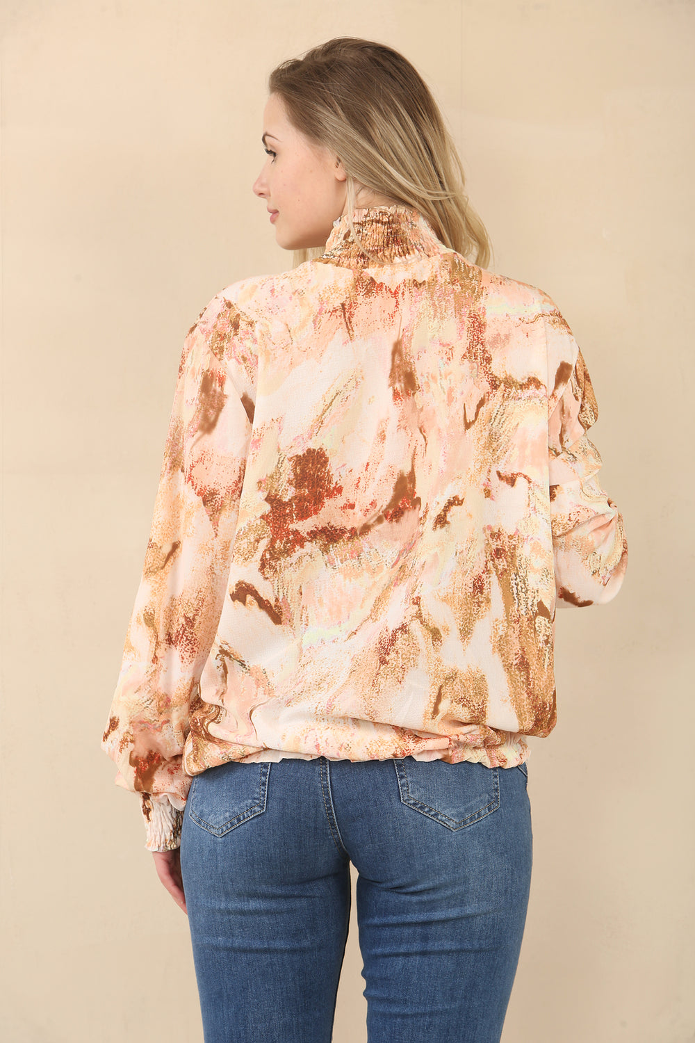 TIE DYE HIGHNECK TOP (15075543646592)