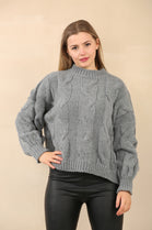 CABLE KNIT JUMPER (14989253149056)