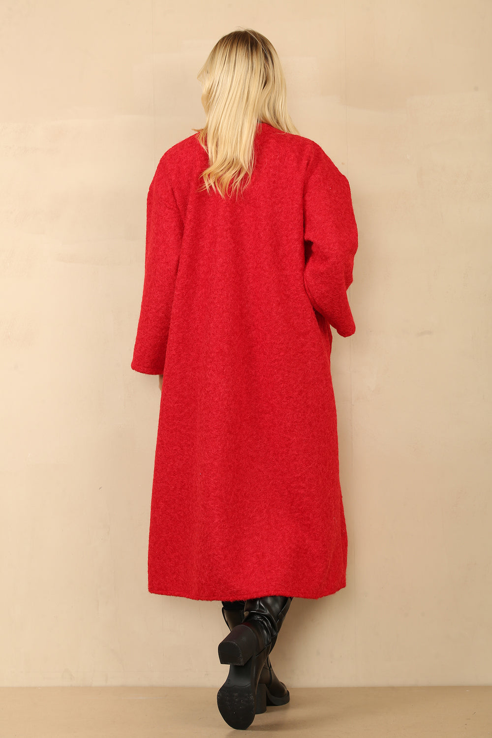 FLORA WOOL POCKET DETAIL LONG COAT (8774156058872)