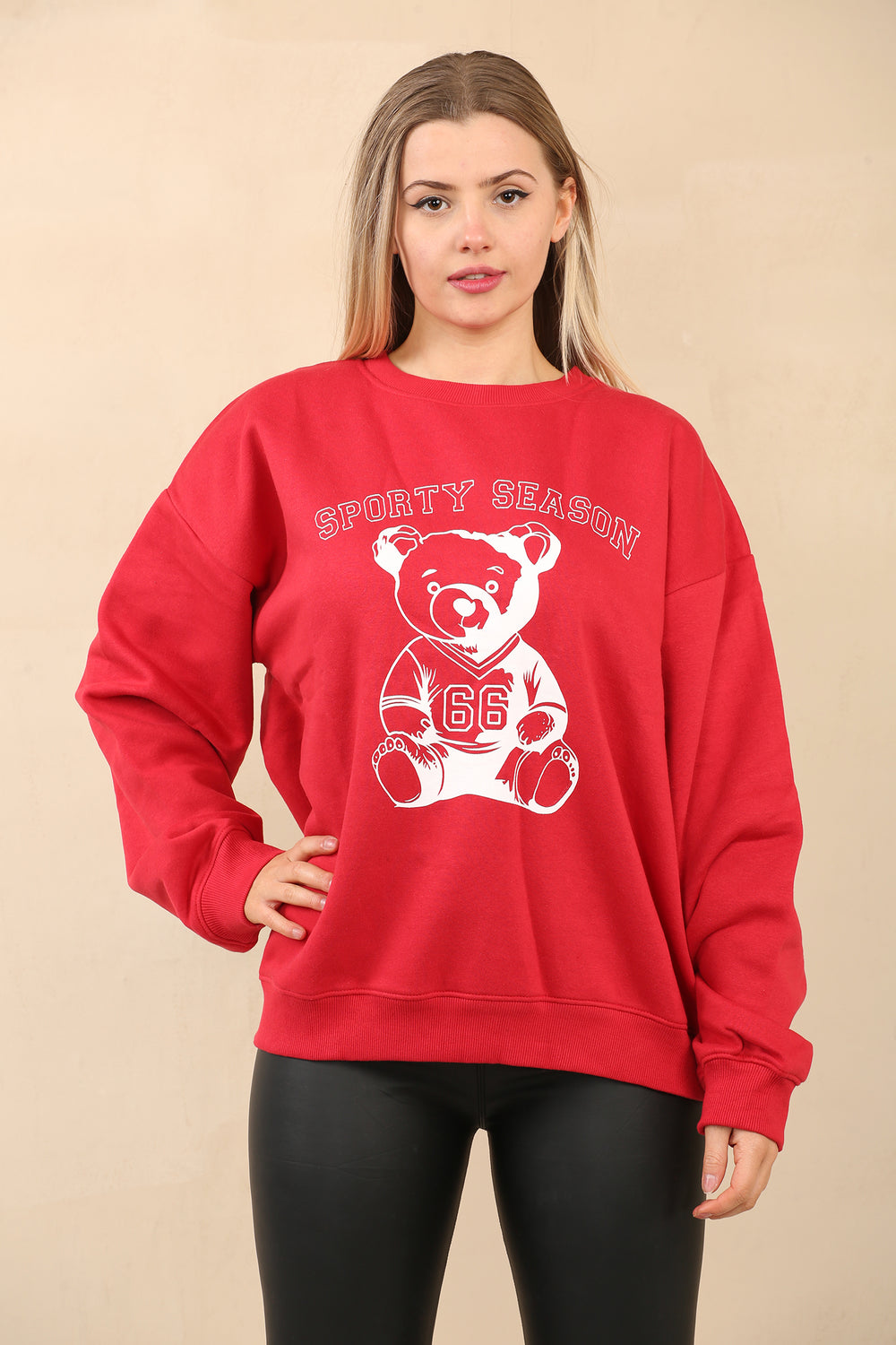 TEDDY SLOGAN SWEAT (14989190627712)