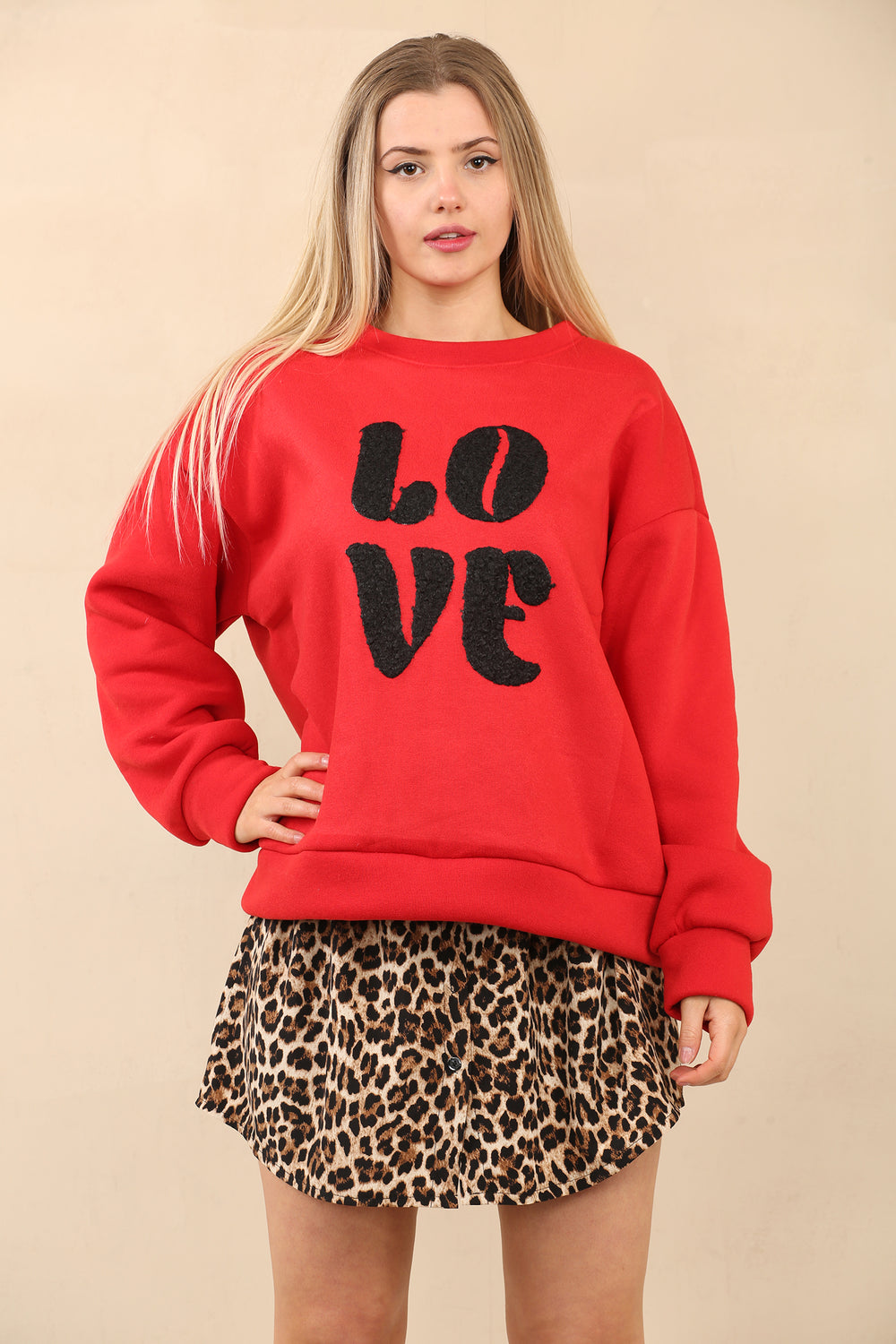 ALICE LOVE SWEAT SHIRT (14961520509312)