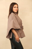 BELTED SHOULDER GOLDBUTTON CAPE (14859994562944)