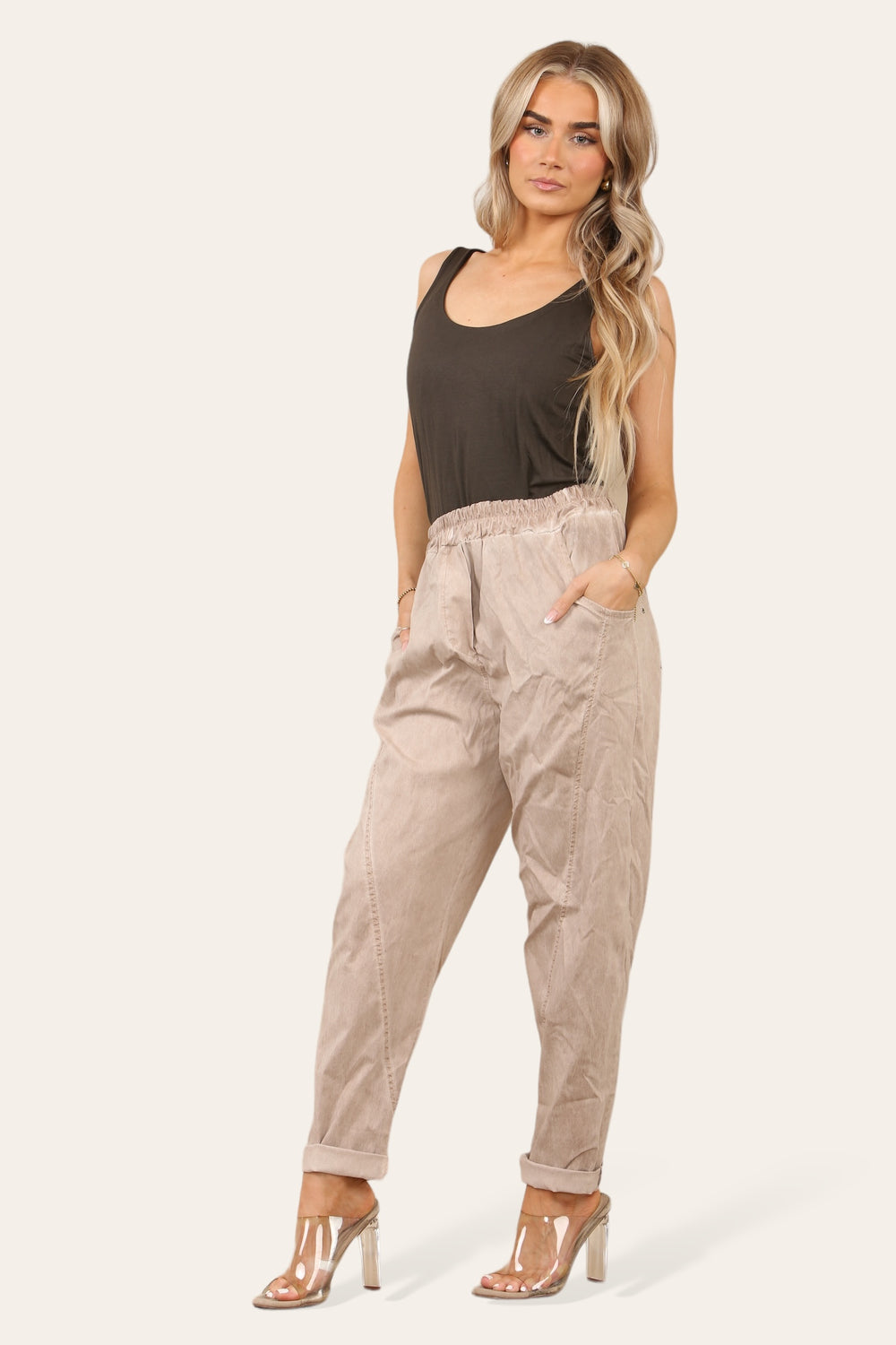 ACID WASH MAGIC TROUSER (8686696792312)