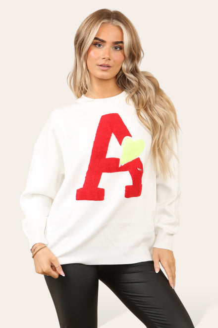 A SLOGAN JUMPER (8689147609336) (8727930831096)