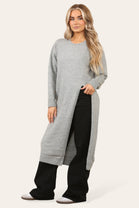 SIDE SLIT LONGLINE JUMPER (8689178935544)