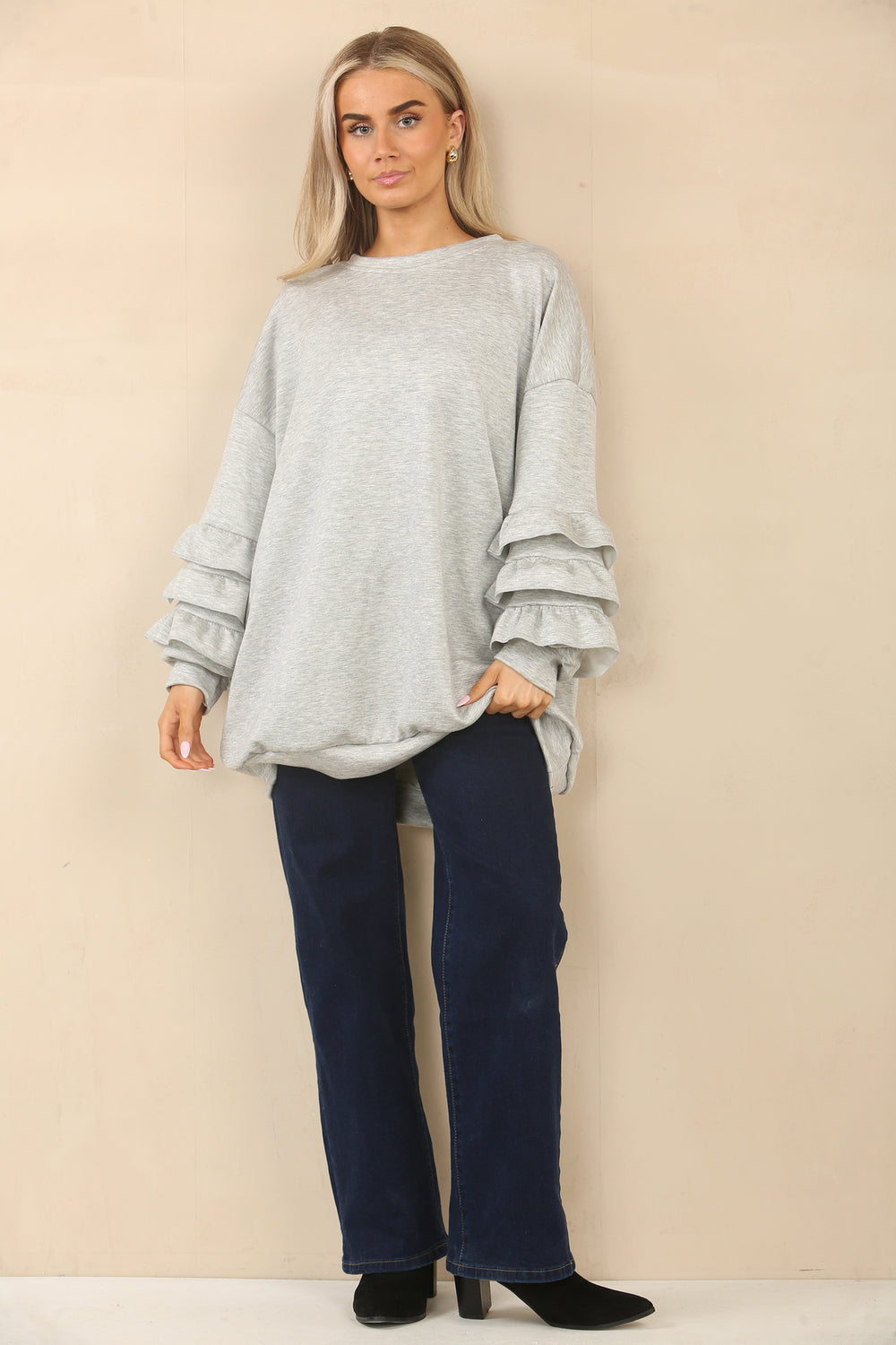 OVERSIZED RARA SLEEVE TOP (15057089331584)