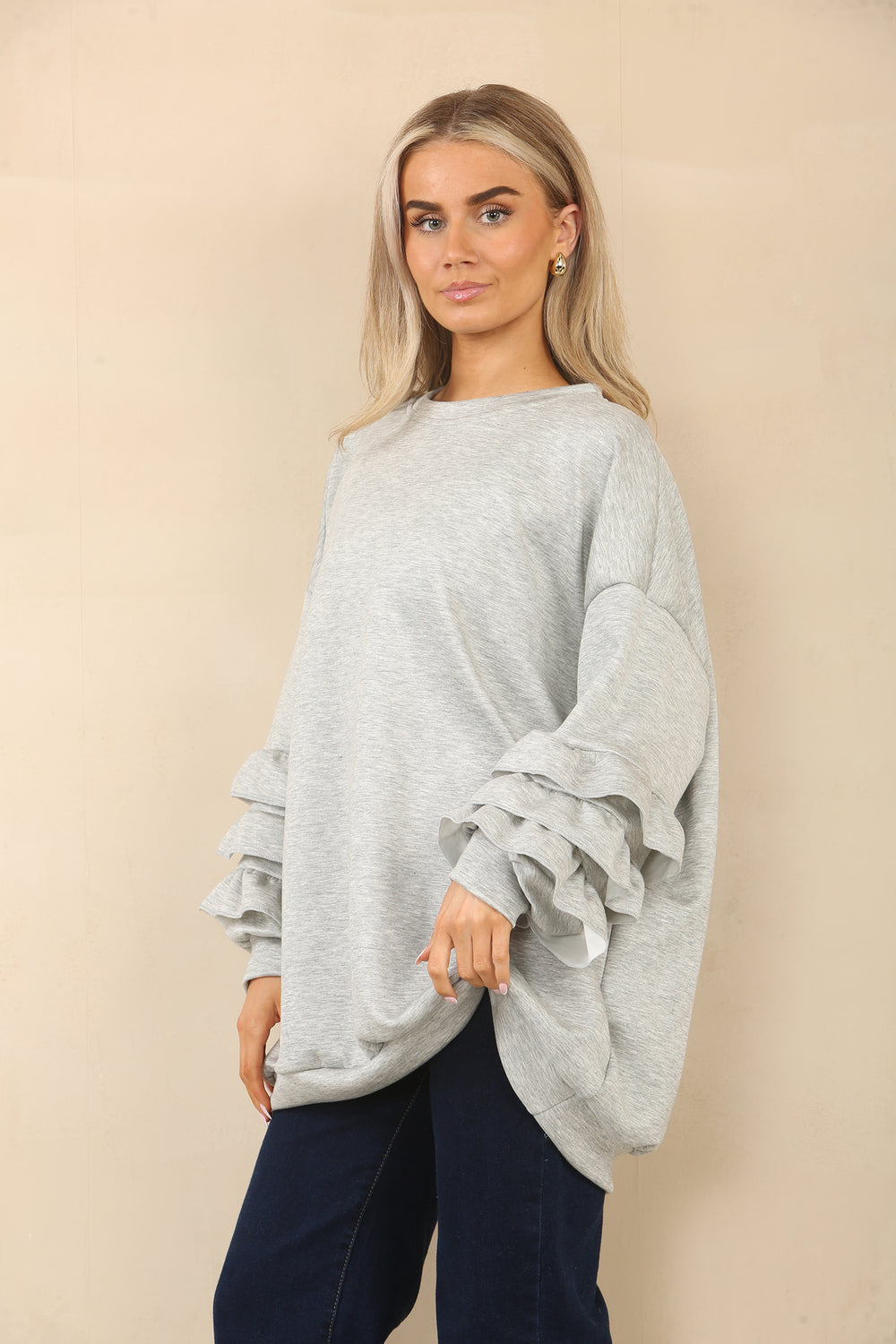 OVERSIZED RARA SLEEVE TOP (15057089331584)