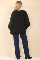 TEXTURED OVERSIZED JUMPER (14994035736960)