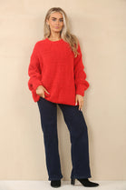 TEXTURED OVERSIZED JUMPER (14994036425088)