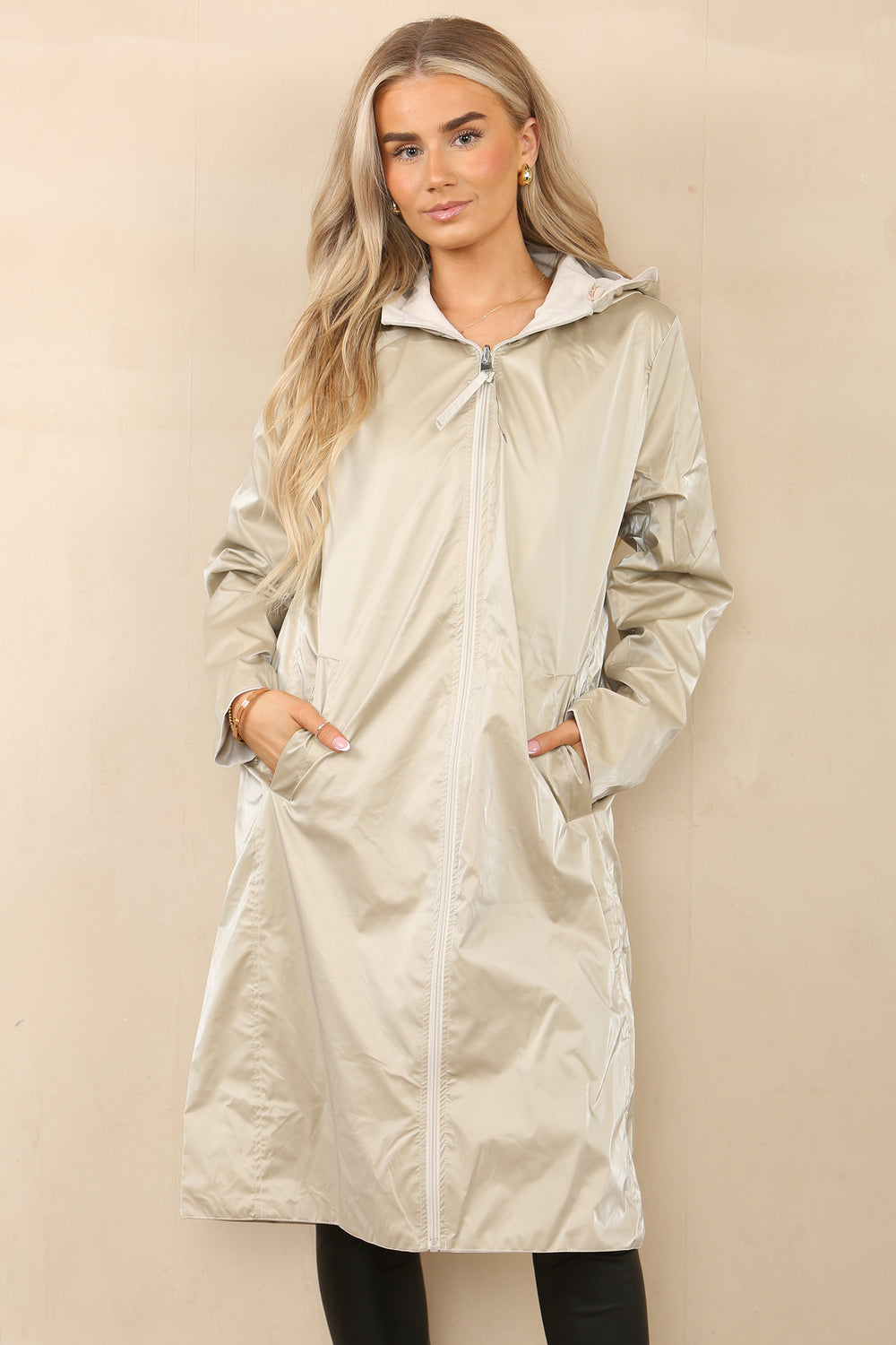 PLUS SIZE REVERSIBLE RAIN COAT (8715820138744)