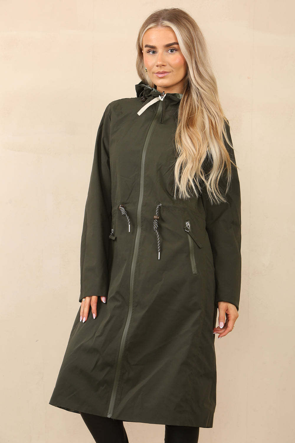 PLUS SIZE REVERSIBLE RAIN COAT (8715827708152)