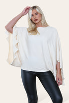 HEART CRYSTAL SLEEVE JUMPER (8649042133240)