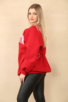 DIANA OVERSIZED SLOGAN SWEAT (14956923814272)