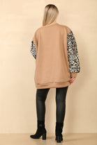 ABBY LEOPARD SLEEVE SWEAT (14956919980416) (14961412374912)