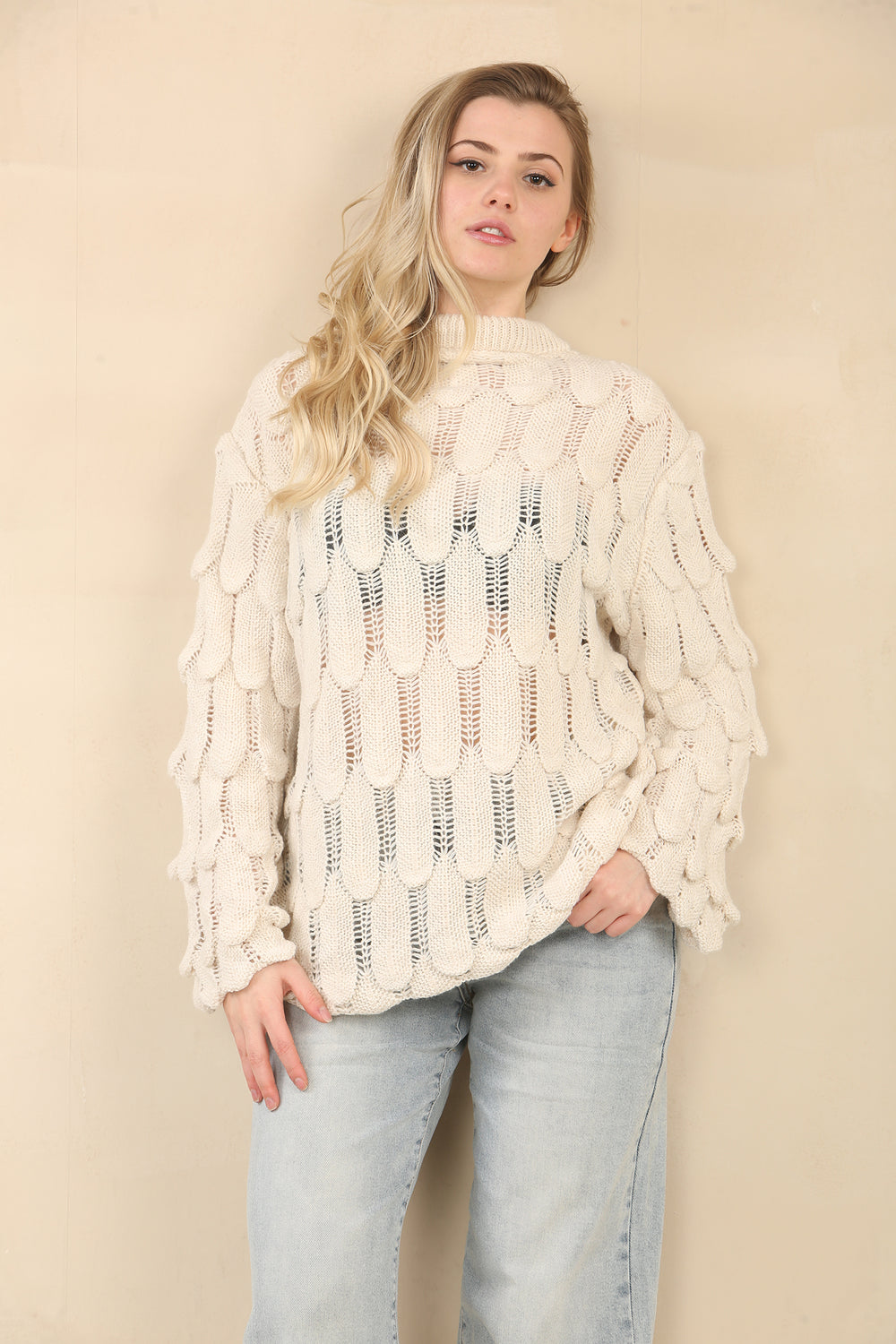 SCALLOP DETAIL JUMPER (15058944426368)