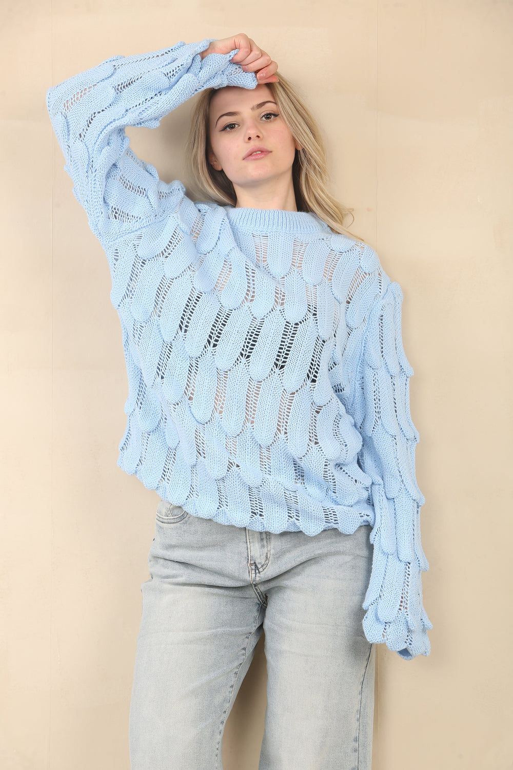 SCALLOP DETAIL JUMPER (15058945933696)