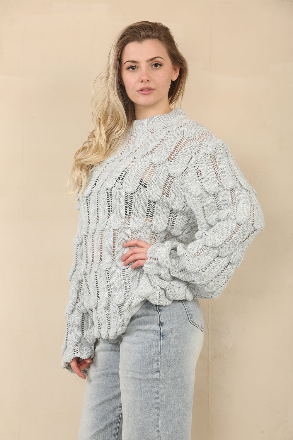 SCALLOP DETAIL JUMPER (15058947146112)