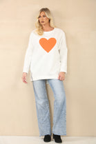 HEART ZIP DETAIL SWEAT SHIRT (15062168895872)