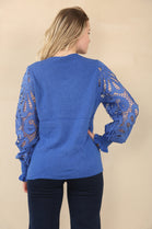 BLAKE LACE SLEEVE JUMPER (15066078839168)