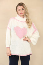 PEARL HEART KNIT JUMPER (15067985609088)