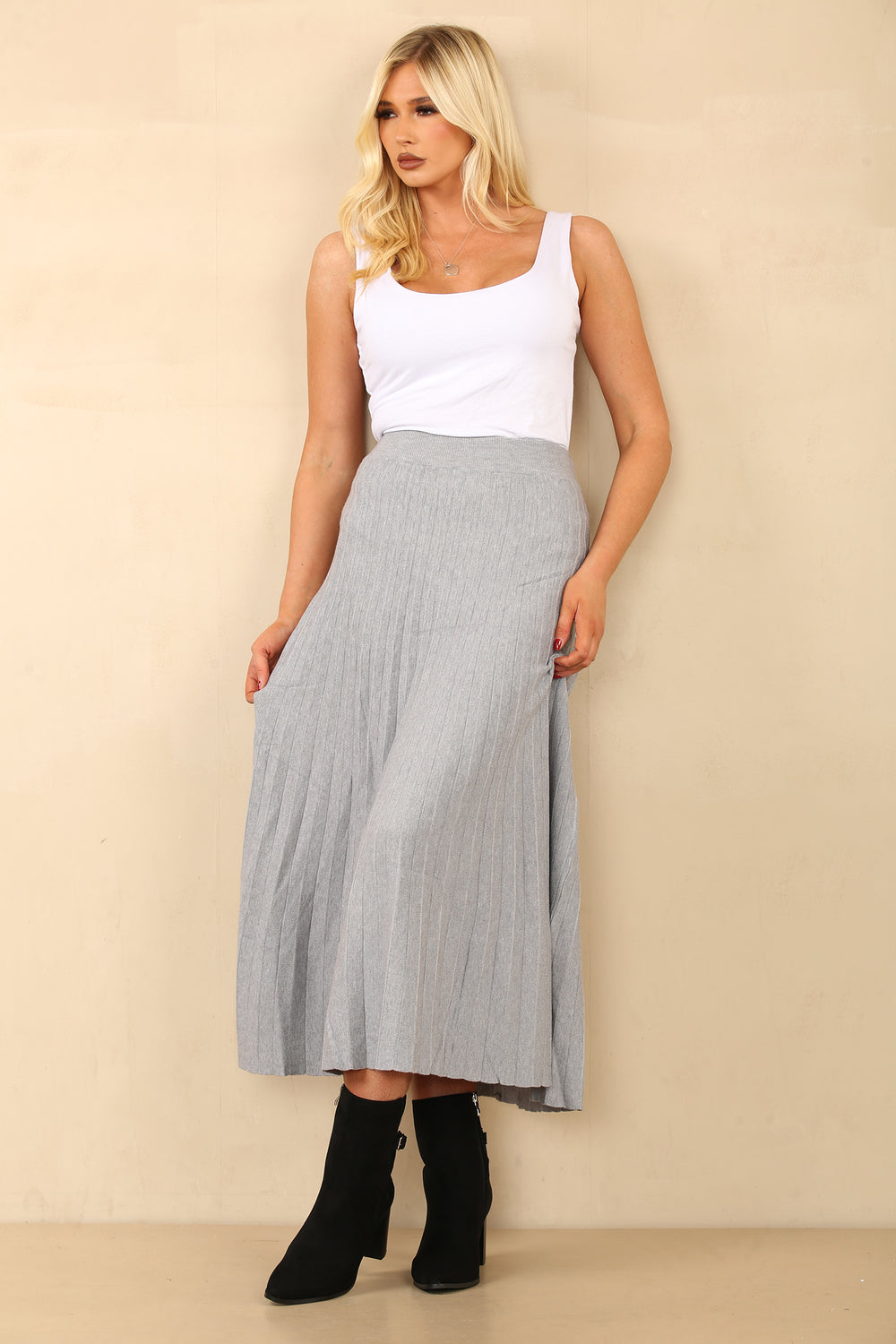 ANNA KNITTED SKIRT (8753734222072)